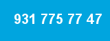 931 775 77 47 931 775 77 47